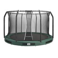 Trampoline Premium Grond Combo 396cm Groen - thumbnail