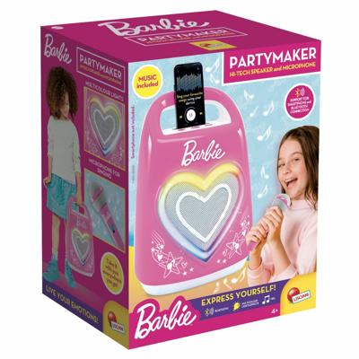 Speciale Bluetooth-luidspreker voor muziek en karaoke met Barbie - LISCIANI - - thumbnail