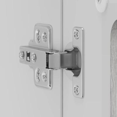 Keukenbovenkast met glazen deur Lucca bewerkt hout grijs sonoma eiken