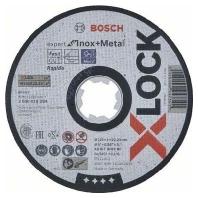 Bosch Accessoires X-LOCK Slijpschijf Expert for Inox & Metal 125x1x22.23mm, recht - 1 stuk(s) - 2608619264 - thumbnail