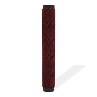 Droogloopmat rechthoekig getuft 40x60 cm rood - thumbnail