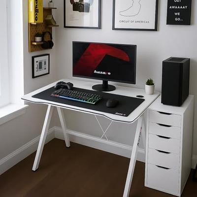 Huzaro Hero 1.4 White - gaming bureau, wit