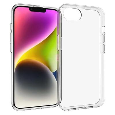 Casecentive Silicone Hoesje iPhone 16e Clear