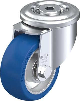 Blickle LKR-ALBS 100K Zwenkwiel Wieldiameter: 100 mm Draagvermogen (max.): 320 kg 1 stuk(s)