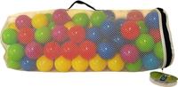 Outdoor actieve ballen voor ballenbak in net 100 stuks - thumbnail