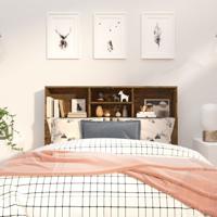 Hoofdbordkast 120x19x103,5 cm gerookt eikenkleurig - thumbnail