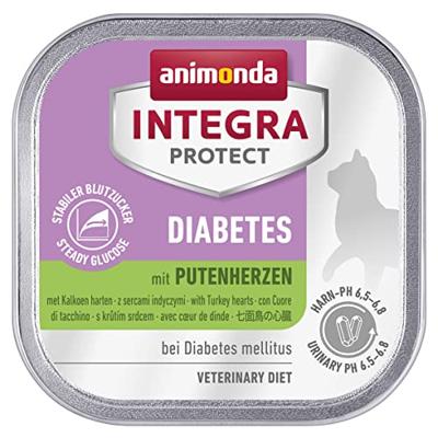 ANIMONDA Integra Protect Diabetes Turkey hearts - nat kattenvoer - 100g