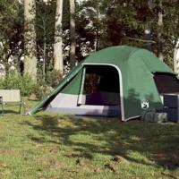 Koepeltent 4-persoons waterdicht groen - thumbnail