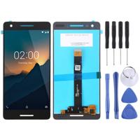 LCD-scherm en Digitizer voor Nokia 2.1(Black) - thumbnail