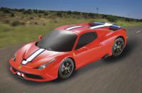 Rastar RC Ferrari 458 Speciale jongens 40 MHz rood 1:24 - thumbnail