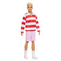 Ken fashionista pop met gestreept rood-wit shirt - thumbnail