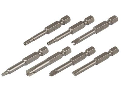 Wolfcraft Bit-set | TORX® met boring | Maat 25, 27, 30 | 3-delig - 1262000 Wolfcraft Bit-set | TORX® met boring | Maat 25, 27, 30 | 3-delig - 1262000