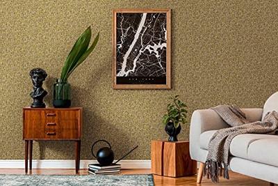 Architects Paper Jungle Chic geel behang | 377064 - thumbnail