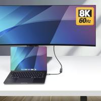 USB-kabel Startech 112B-USBC-HDMI21 Grijs 20 cm - thumbnail