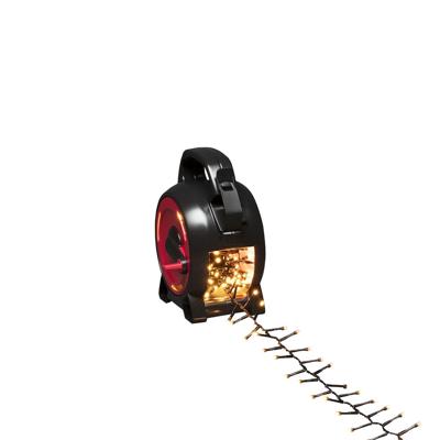 Lichtsnoer op kabelhaspel voor buiten - 300 LEDs - 7 meter - Kerstverlichting