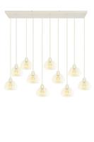 Light & Living Hanglamp 'Bisho' 10-lamps, kleur Crème - thumbnail