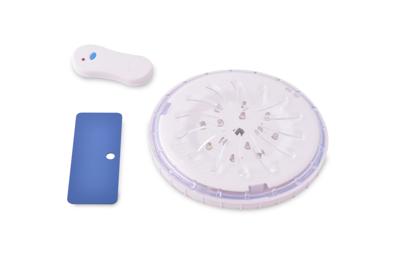 Interline led zwembadlamp met magneetbevestigigng en afstandsbediening