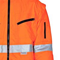 Prevent Veiligheids-pilotenjack | maat XL | oranje/marine | 100 % PES | 1 stuk - 174ZO/XL 174ZO/XL - thumbnail