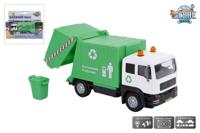 Kids Globe Vuilniswagen met licht en geluid - thumbnail