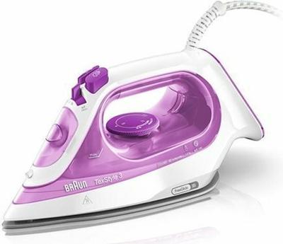 Braun si3030pu texstyle3 stoomstrijkijzer roze/wit Braun si3030pu texstyle3 stoomstrijkijzer roze/wit