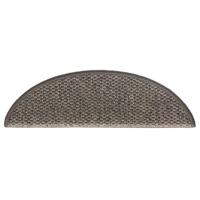 Trapmatten zelfklevend Sisal-Look 30 st 56x17x3 cm bruin beige - thumbnail