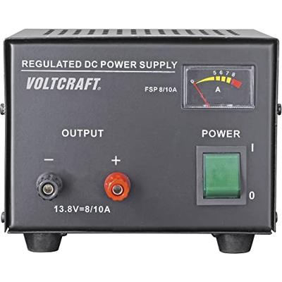 VOLTCRAFT FSP-1138 Labvoeding, vaste spanning 13.8 V/DC 8 A 110 W Aantal uitgangen: 1 x