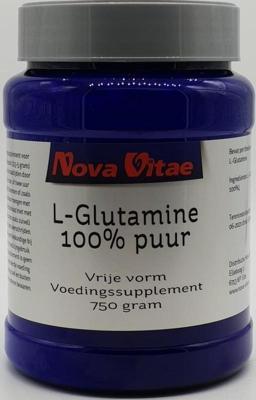 Nova Vitae L-Glutamine 100% puur 750 Gram