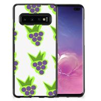 Samsung Galaxy S10+ Silicone Case Druiven - thumbnail