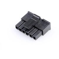 Molex 436450600 Female behuizing (kabel) Totaal aantal polen: 6 Rastermaat: 3 mm Inhoud: 1 stuk(s) Bag - thumbnail