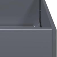 Plantenbak 80x40x40 cm koudgewalst staal antracietkleurig - thumbnail