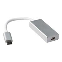 USB-C naar Mini DisplayPort female adapter ACT SB0021 - thumbnail