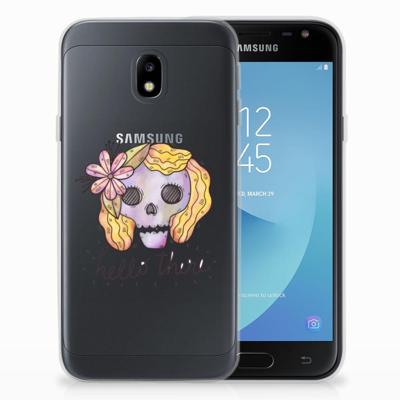 Silicone Back Case Samsung Galaxy J3 2017 Boho Skull Silicone Back Case Samsung Galaxy J3 2017 Boho Skull