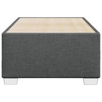 Bedframe zonder matras 90x200 cm stof donkergrijs - thumbnail