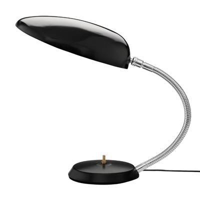Gubi Cobra Tafellamp - Chroom & Mat zwart Gubi Cobra Tafellamp - Chroom & Mat zwart