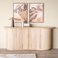 Eleonora Dressoir 'Josh' Eiken, 180cm, kleur Naturel - thumbnail