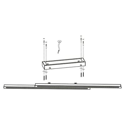 Eglo PlafondlampZigbee Saliteras-Z zwart - 900024