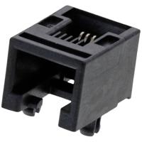 Molex Molex 955016649 R/A LO PRO MOD JACK 955016649 Bus Aantal polen (sensoren) 6P4C 1 stuk(s) - thumbnail