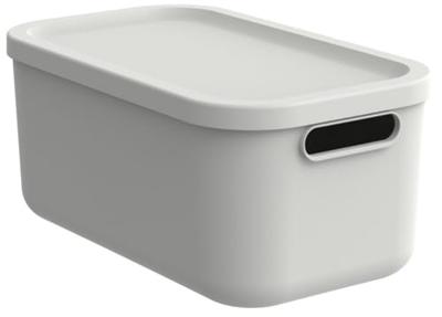 Rotho Albula Opbergbox 12L Mistletoe Wit Rotho Albula Opbergbox 12L Mistletoe Wit