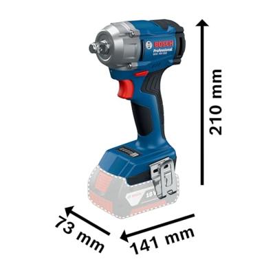 Bosch Blauw GDS 18V-350 Accu Slagmoeraanzetter | 350 Nm | Incl. accu's en lader - 06019M5022 Bosch Blauw GDS 18V-350 Accu Slagmoeraanzetter | 350 Nm | Incl. accu's en lader - 06019M5022