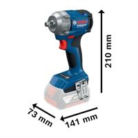 Bosch Professional GDS 18V-350 06019M5020 Accu-draaislagmoeraanzetter 350 Nm 18 V - thumbnail