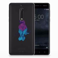 Nokia 5 Telefoonhoesje met Naam Merel - thumbnail