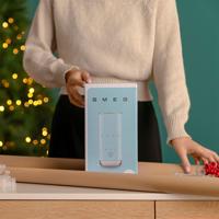 SMEG - Koffie - Melkopschuimer compact MFF02BLEU Zwart - thumbnail