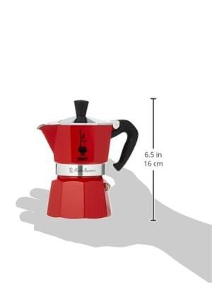 Italiaanse Koffiepot Bialetti 0004942/NP 3 Koppar Rood Aluminium