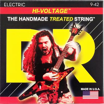 DR Strings DBG-9 Hi-Voltage Dimebag Darrell Light 9-42 signature elektrische gitaarsnaren