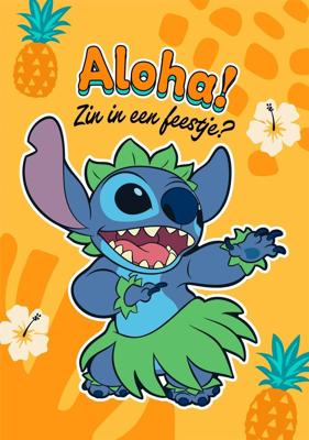 Wenskaart hallmark uitnodiging stitch 6 stuks