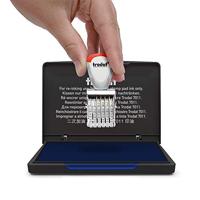 Trodat stempelkussen ft 7 x 11 cm, blauw - thumbnail