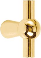 Formani TIMELESS 1910M meubelknop - messing ongelakt - thumbnail