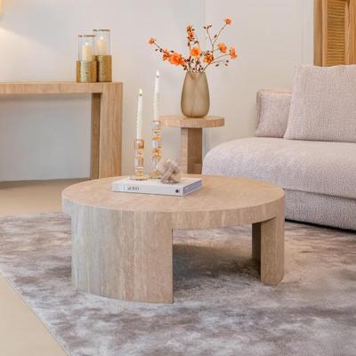Richmond Ronde Salontafel 'Biltmore' Travertin, 100cm