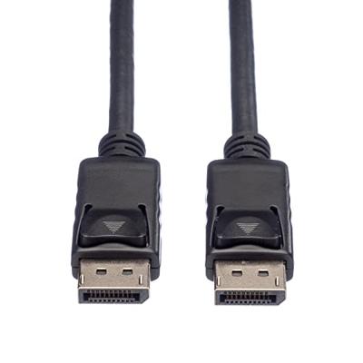 ROLINE DisplayPort Kabel, DP M/M, LSOH, zwart, 5 m ROLINE DisplayPort Kabel, DP M/M, LSOH, zwart, 5 m