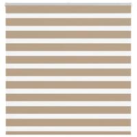 Zebra Blind 145x100 cm stofbreedte 140,9 cm polyester zandbruin - thumbnail